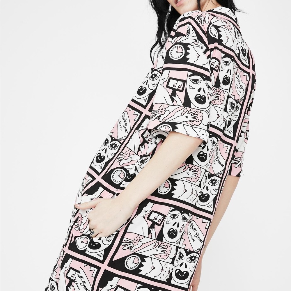 Lazy oaf button up nwt